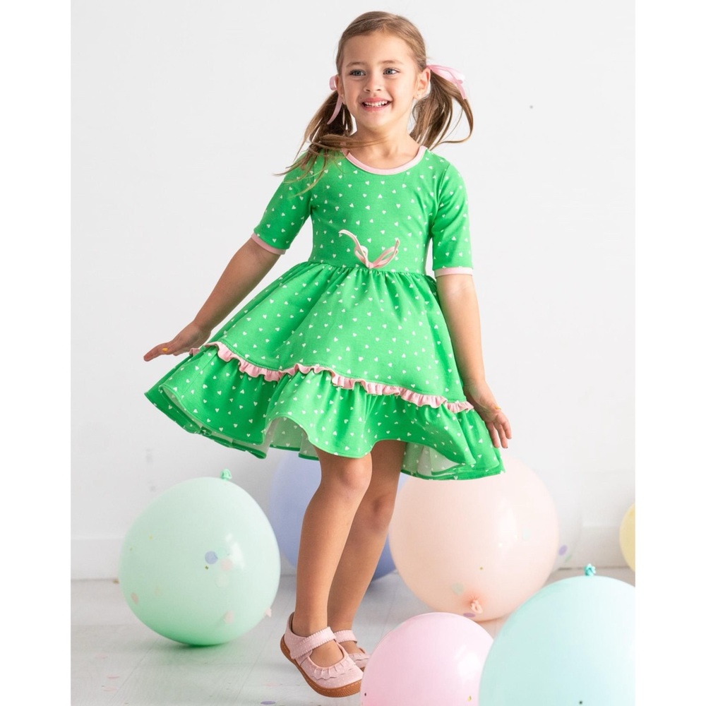 Eleanor Rose Lucky Hearts Louise Knit Dress